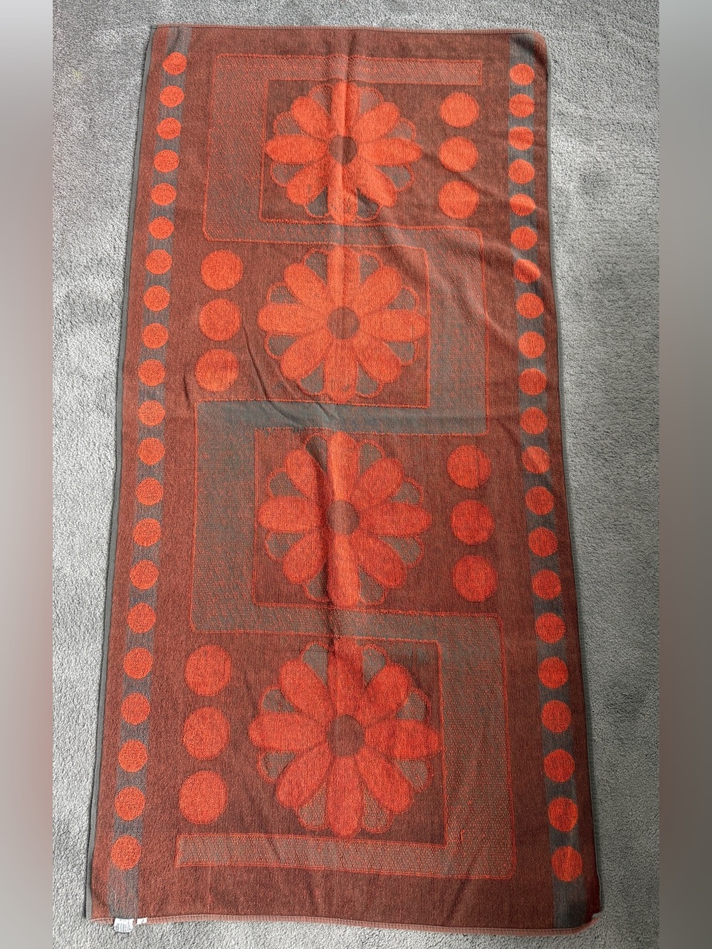 Vintage bath towel